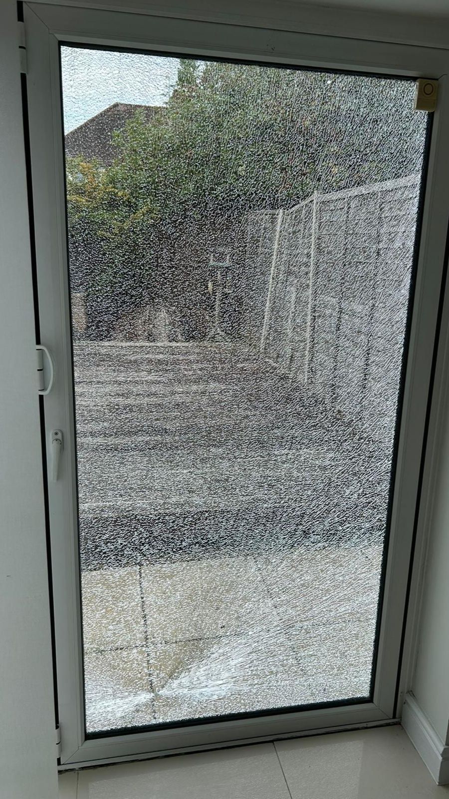 door condensation before